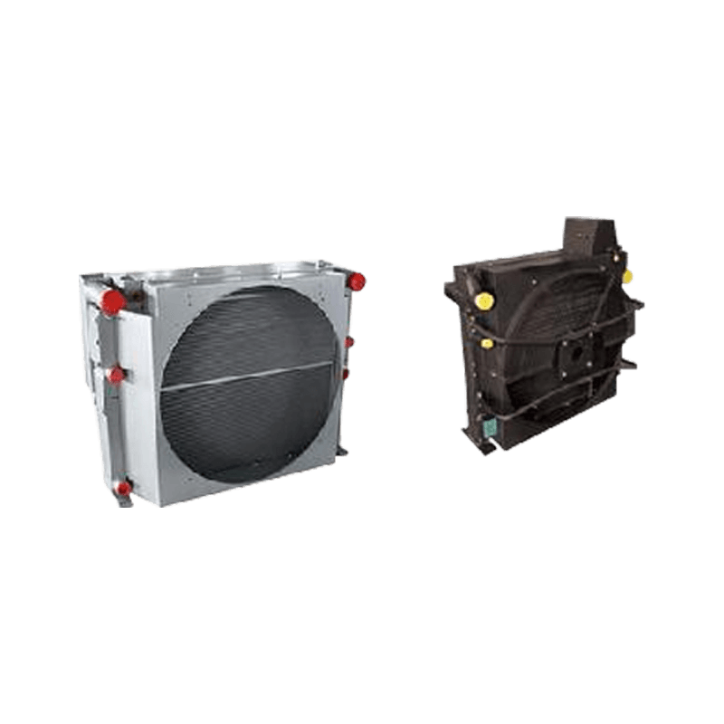 Lichtgewicht graafmachine-warmtewisselaar